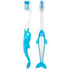 Load image into Gallery viewer, Tandborste Barn Delfin 3år+ 2-p