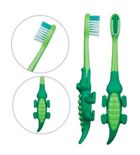 Load image into Gallery viewer, Tandborste Barn - Krokodil 3+ (2-pack)