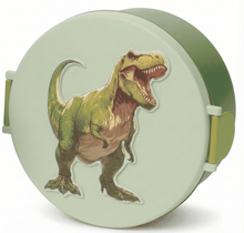 Lade das Bild in den Galerie-Viewer, Snackslåda för barn med T-Rex – två fack, 650 ml