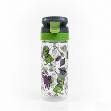 Load image into Gallery viewer, Water Bottle Kids - Patterned Dino
