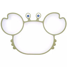 Load image into Gallery viewer, Children's plate Crab - Silicone