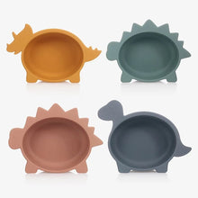 Load image into Gallery viewer, Children's bowl Dinosaur - Silicone