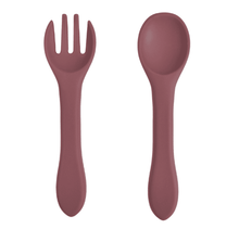 Load image into Gallery viewer, Children's cutlery - Silicone