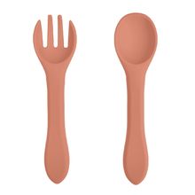 Load image into Gallery viewer, Children's cutlery - Silicone