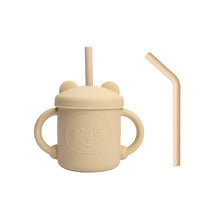 Load image into Gallery viewer, Baby cup with straw - Silicone