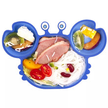 Load image into Gallery viewer, Children's plate Crab - Silicone