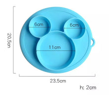 Load image into Gallery viewer, Children's plate Mouse - Silicone
