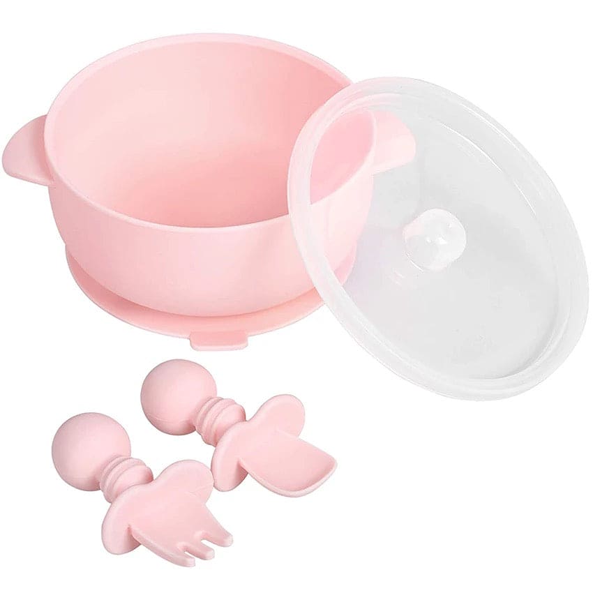 Mat-Set 4 parts with bowl - Silicone