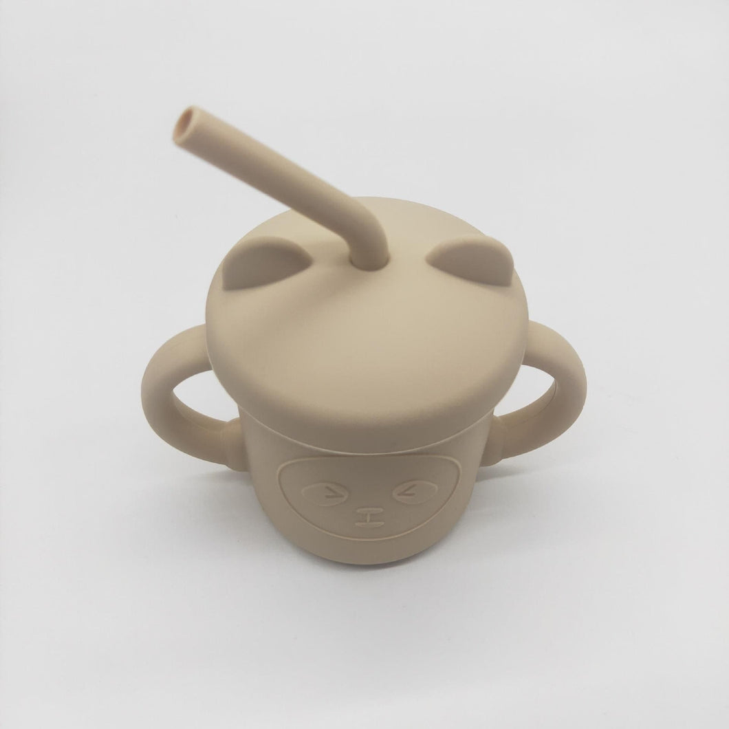 Baby cup with straw - Silicone
