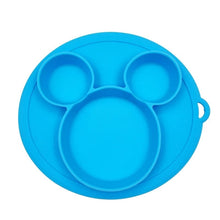 Load image into Gallery viewer, Children&#39;s plate Mouse - Silicone
