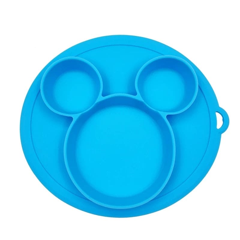 Children's plate Mouse - Silicone