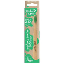 Load image into Gallery viewer, Toothbrush Children Bamboo 3-12 years
